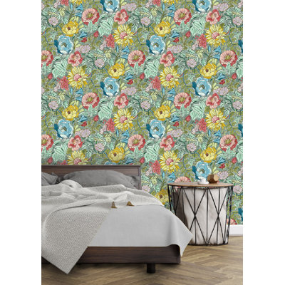 Halie 10m x 68cm Matte Wallpaper Roll