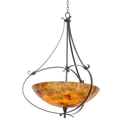 Luminaire bol suspendu 5 lumières Mateo