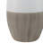 Modern Two-Tone Table Vase For Living Room - Decorative Tall Flower Vase for Tabletops, Office, Bedside, or Home Decor-431079807-431079800