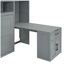Lit escamotable simple avec placard, tiroirs et bureau-1174276482