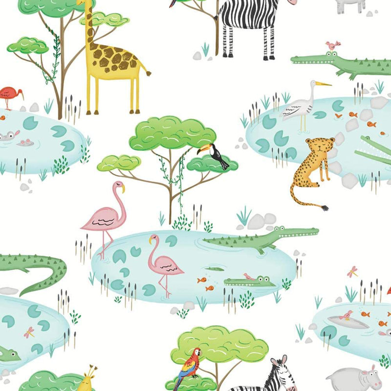Galan 10.05m x 53cm Matte Wallpaper Roll, White