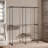 Anghel Industrial Rustic Open Wardrobe Garment Rail With Storage Shelves