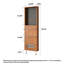 Armoire à chaussures murale 23,62 po Vintage-131221063