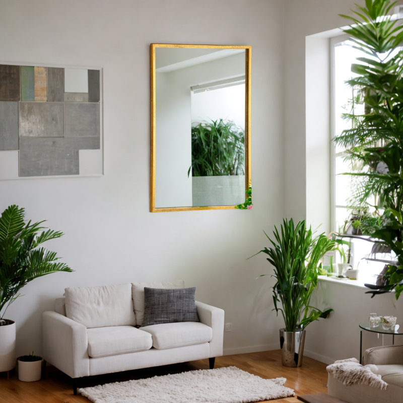 Stickley Metal Flat Wall Mirror