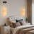 4-Light Modern Beaded Crystal Wall Light Fixtures