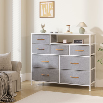 Metal 30cm W 8 - Drawer Chest of Drawers