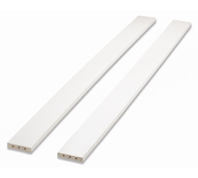 Rails pour lit double Sorelle 215, Blanc
