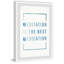 Meditation Is The Best Medication - Single Picture Frame Print-37911648