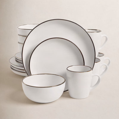 Rockaway Ceramic Dinnerware Set