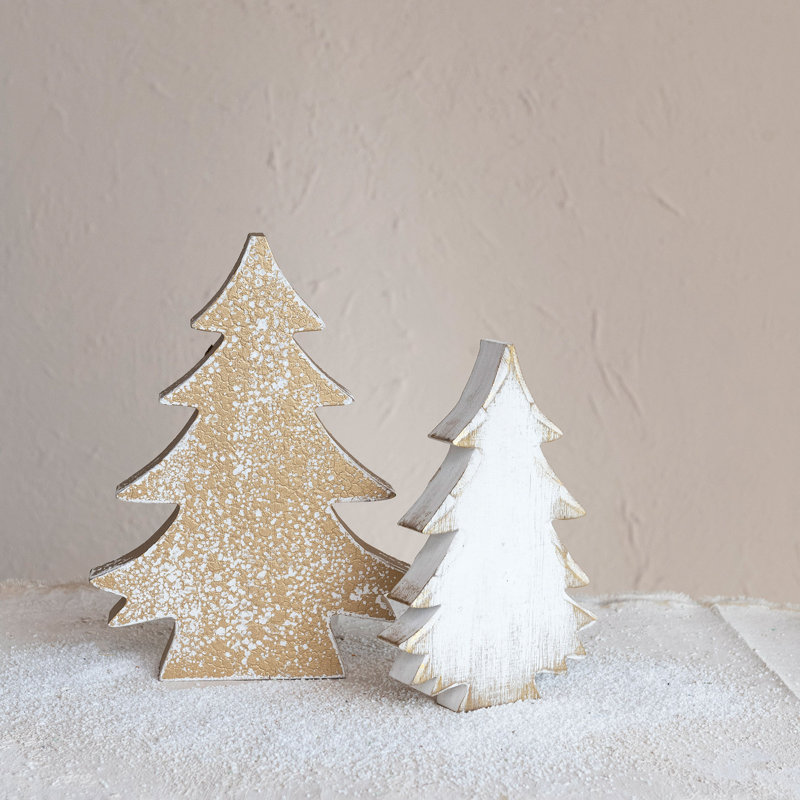 Arbre de Noël en bois vieilli