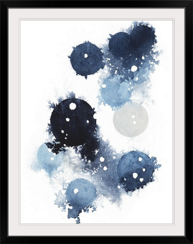 « galaxy i » par grace-pop, impression, H 32 po x l 26 po x P 1 po, Cadre noir