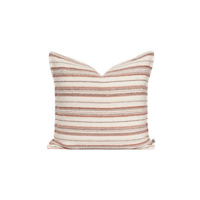 Striped Reversible Throw Pillow