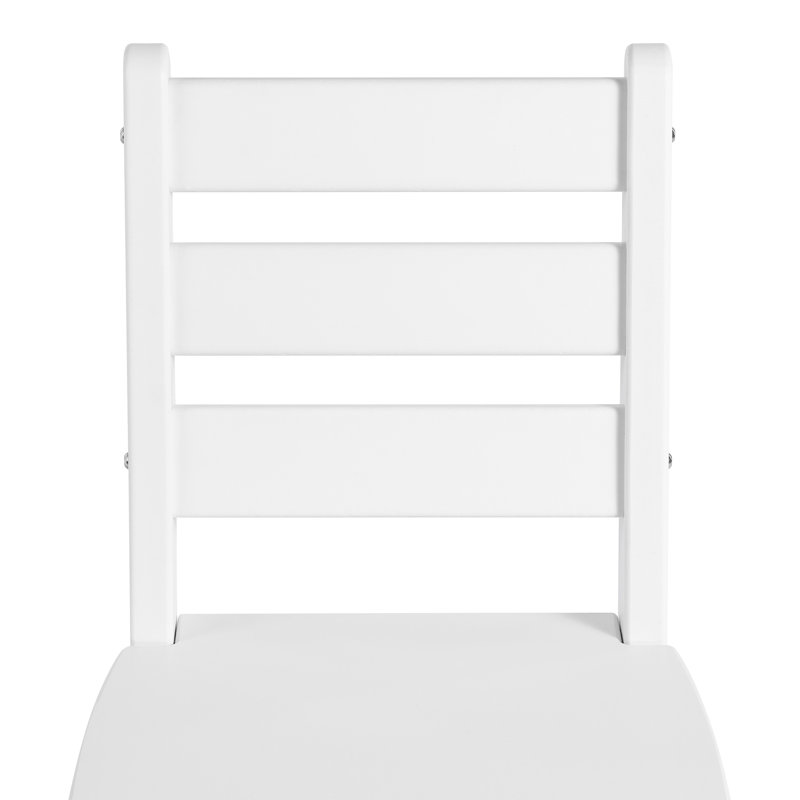 Chaise de salle à manger pour enfants, Blanc