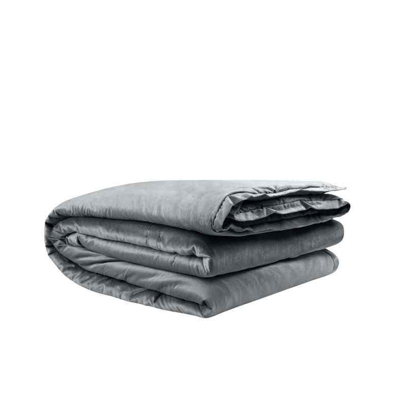 Aria Throw Blanket, Gray