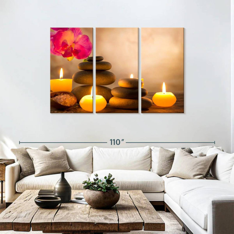Kerrick Spa Tea Candles, 48" H x 74" W