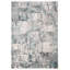 Tapis gris / bleu Brodnax-1647679928