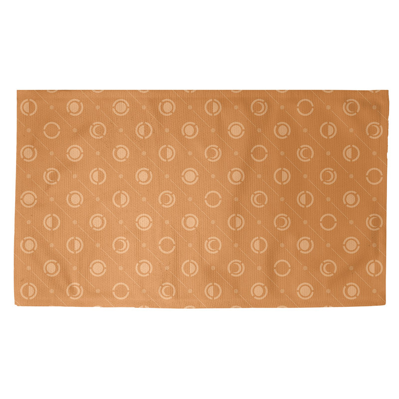 Skeffingt Polka Dots Indoor Rug, Rectangle 3' x 5'