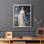 WOMEN Series DLV III - reproduction encadrée de qualité supérieure - prête à être accrochée - aucun clou requis