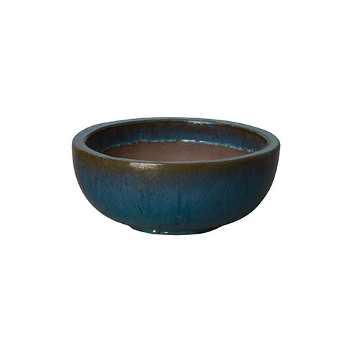 Peniste Handmade Ceramic Planter, 7" H x 18" W x 18" D