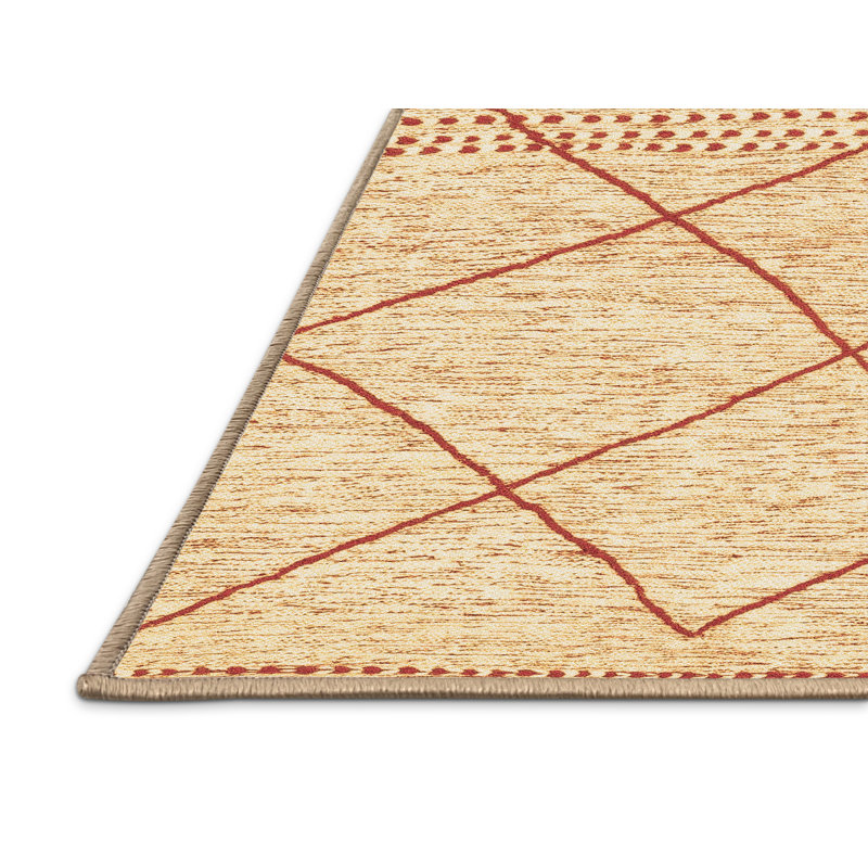 Tapis brun Abstract 3070, Rectangle 7 pi x 9 pi