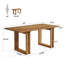 Solid Wood Executive Desk