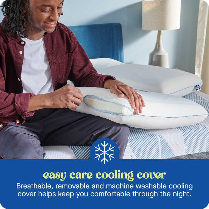 Sealy Dreamlife Standard Memory Foam Gel Pillow
