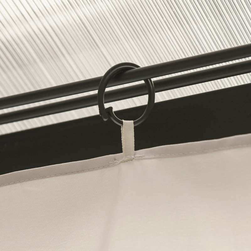 EvoNet Beige Polyester Awning for Pergola