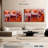 Architecture " Desert Abode Abstract Canvas Print " 3 - Pieces-98864019
