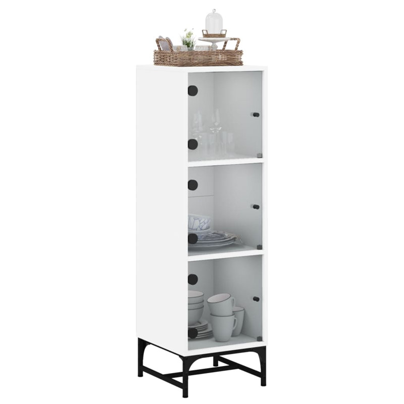 Calianna Display Cabinet, White