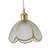 1-Copper transparent glass dimmable pendant light