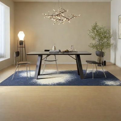 Modern and upscale rectangular dining table