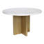 Graze Round Marble Dining Table