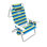 Caribbean Joe Deluxe Five Position Lay Flat Beach Chair