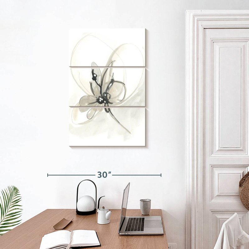 Avery Geste floral neutre VI, H 32 po x l 20 po