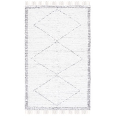 Anaias Hand Woven Cotton Geometric Rug