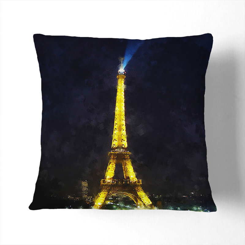 Square Cushion, 55cm H x 55cm W x 20cm D, Black