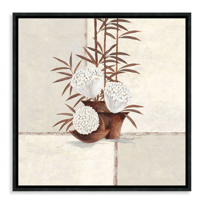 «Azaleas» par Fitz Marshall John, reproduction sur toile flottante