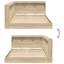 Bookcase Bed Engineered Wood-579053333-579053337