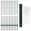 Vidaxl Fence With Posts Steel-116798064-116798069