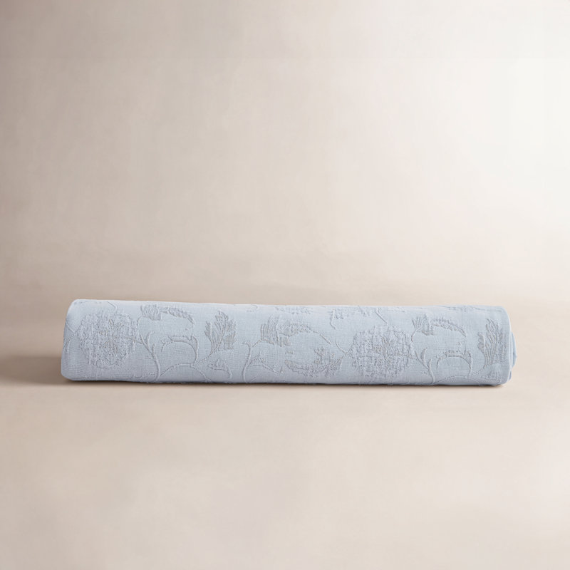 Literie Talley Sophia, Ensemble de couvre-lit très grand + 2 très grand, Blanc