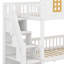 Lit superposé avec toit, fenêtre, porte et lit gigogne pour enfants-1352587406