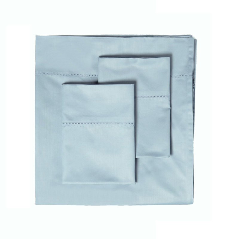 Briani Cotton Blend Sheet Set, Full, Rich Blue