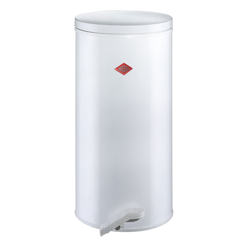 Step On Kitchen Trash Can - 22L, White