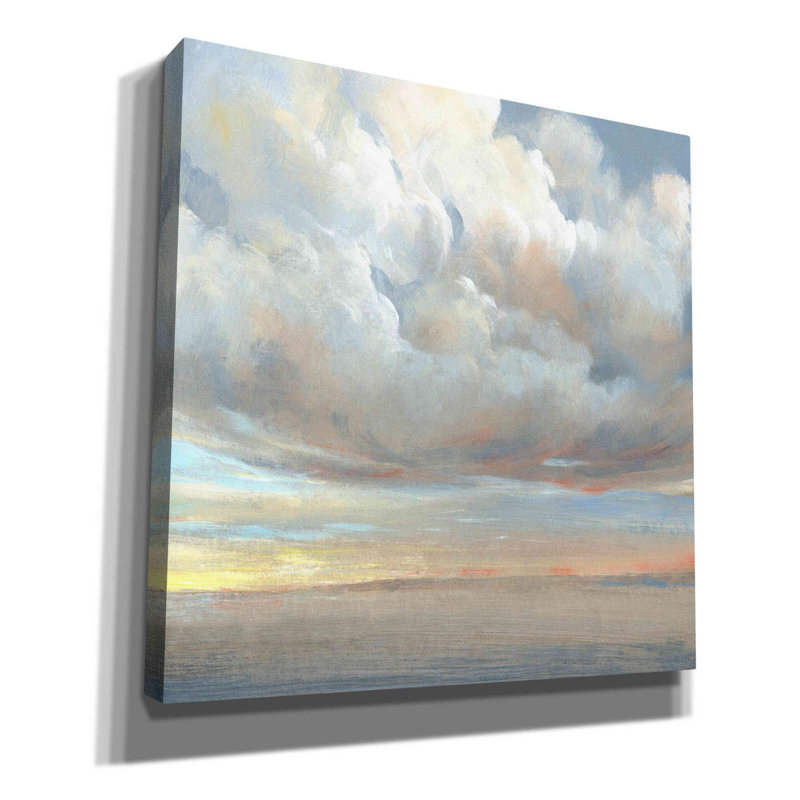«Passing Storm I» par Tim O'toole, art mural sur toile, H 26 po x l 26 po x P 1,5 po