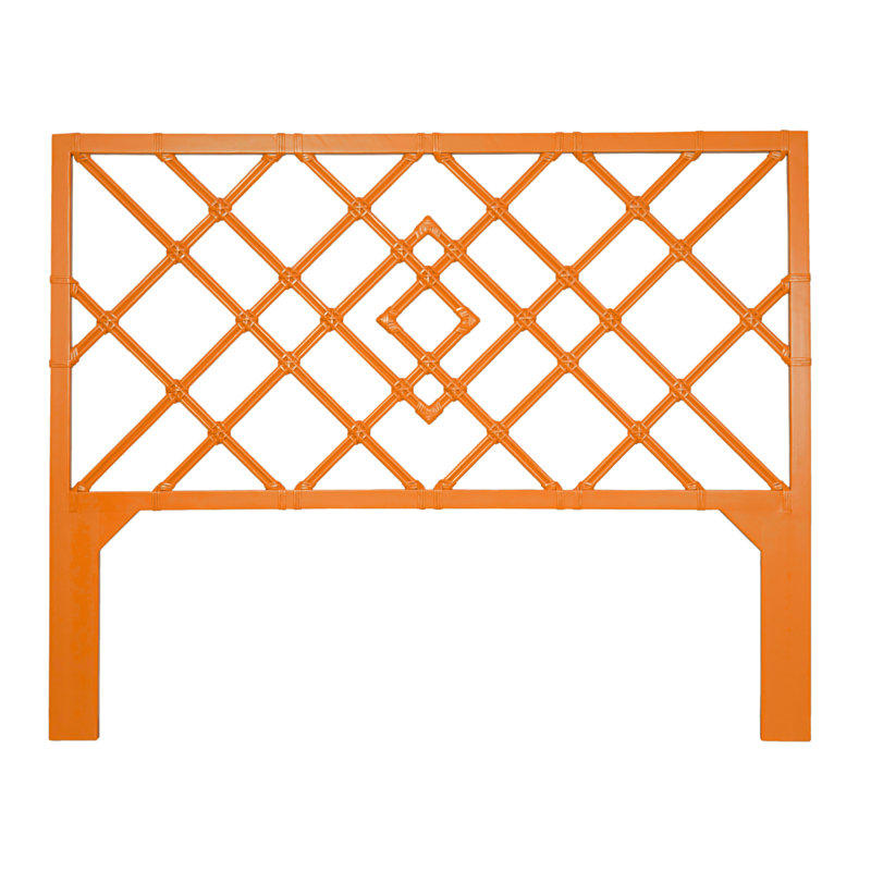 Darien Bed, King, Citrus Orange
