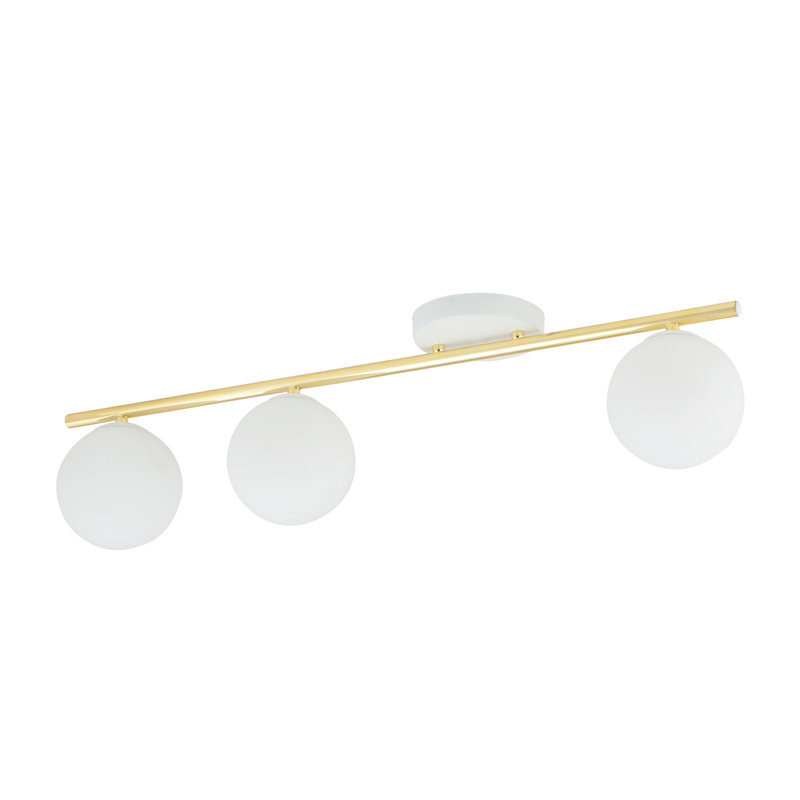 Wojtala 3 - Light Dome Chandelier, White, White