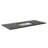 49" Gray Quartz top with rectangle sink