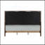 Très grand lit en tissu gris clair Carena-204117895