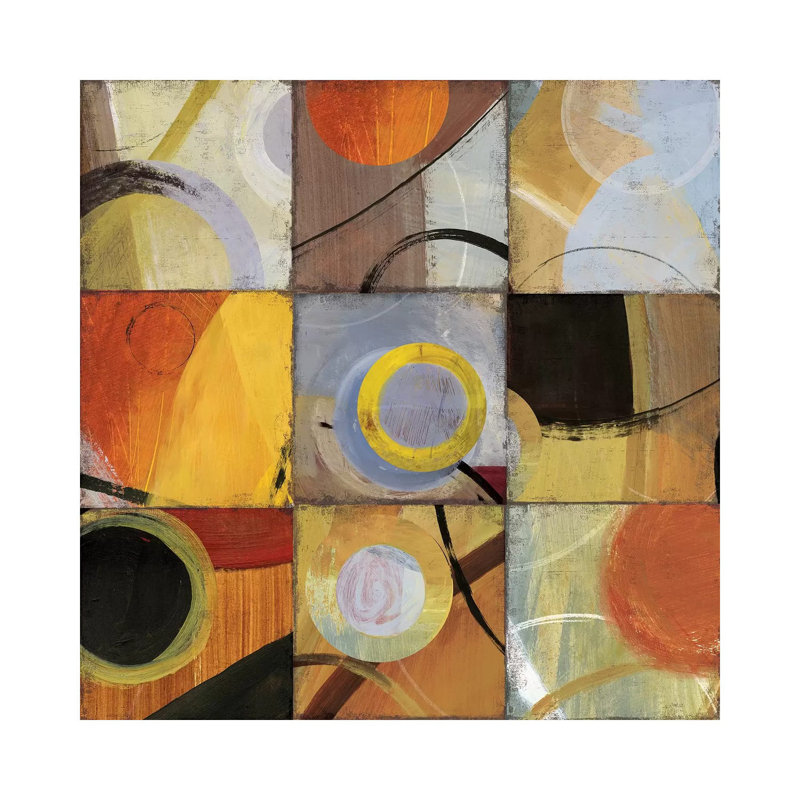 Hole In Nine by PI Studio - Wrapped Canvas Painting, 30.48 cm H x 30.48 cm W