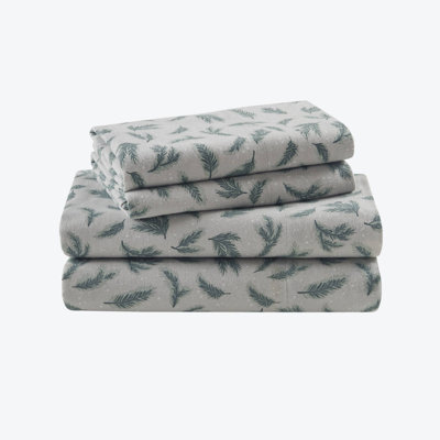 Comfortable Cotton Flannel Sheet Set - Rustic Style For Cozy All-season Use